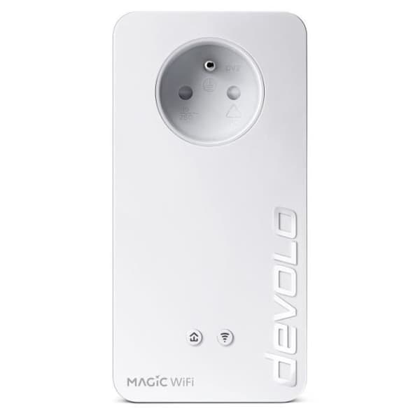 Adaptör CPL - DEVOLO - Magic 2 WiFi next - 1200 Mbit/s - 2 Ethernet-portar - Wifi Dualband
