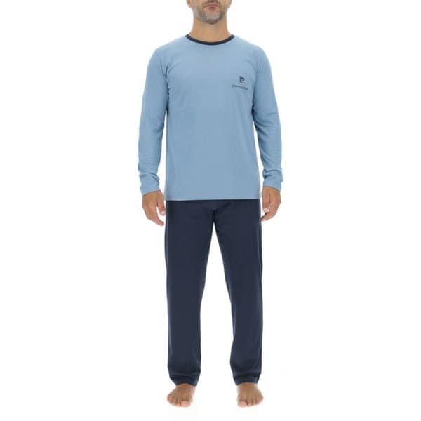 Pierrecardin Lång Pyjamasset i Bomull för Herr