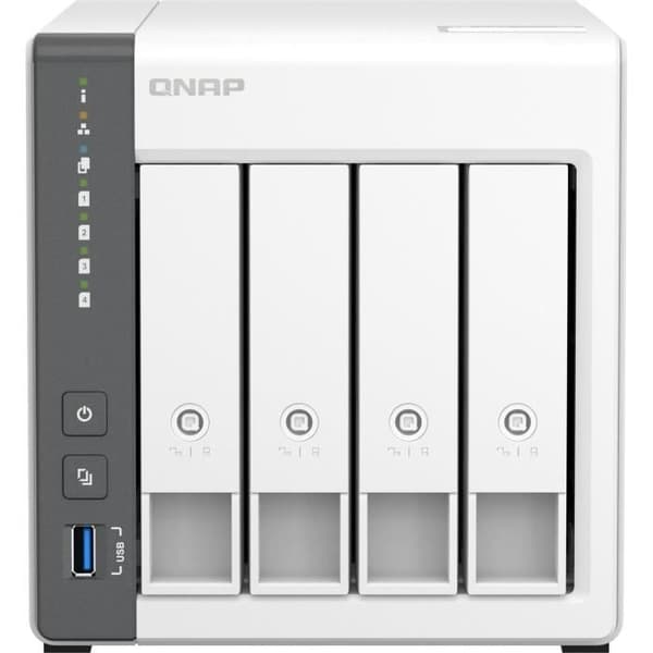 Server NAS - QNAP - TS-433 - 4 fackor - 4 GB