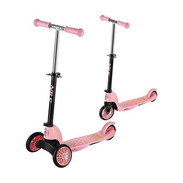 Sparkcykel - NILS FUN - HLB202 - Rosa - 3 hjul - För barn