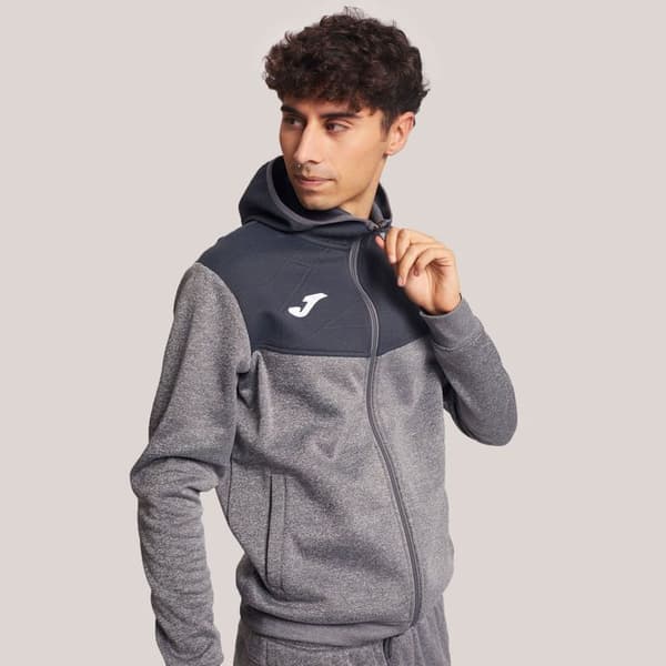 Barn hoodie-jacka Joma Campus Street