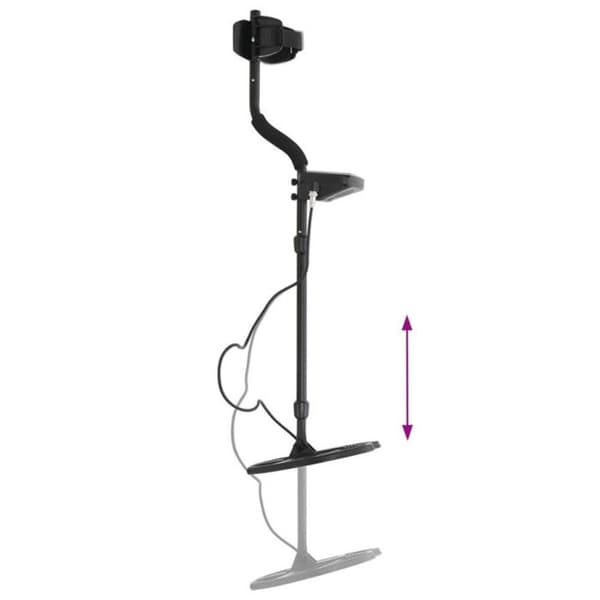 Metaldetektor 20 cm djup med LCD-skärm