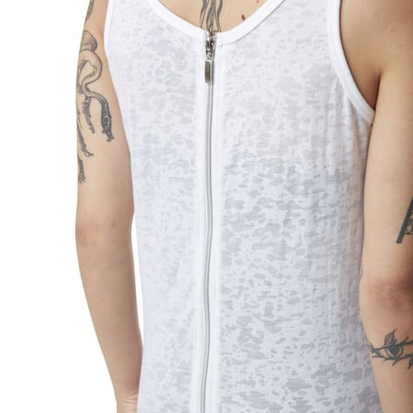 Vondutch Zip Dam T-shirt i bomull