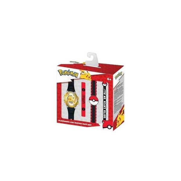 Accutime Pikachu barn klocka set