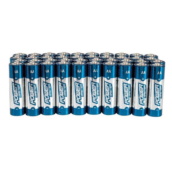 Super LR6 alkaliska batterier typ AA, 40 st