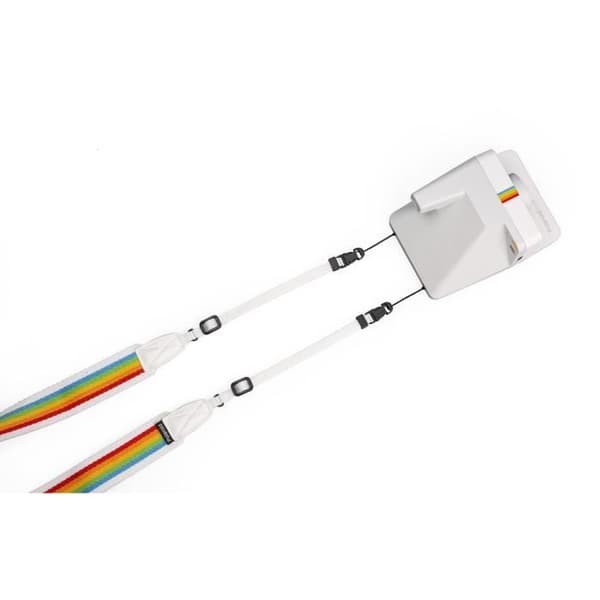 POLAROID Instant Camera Lanyard Flat Clip System Rainbow
