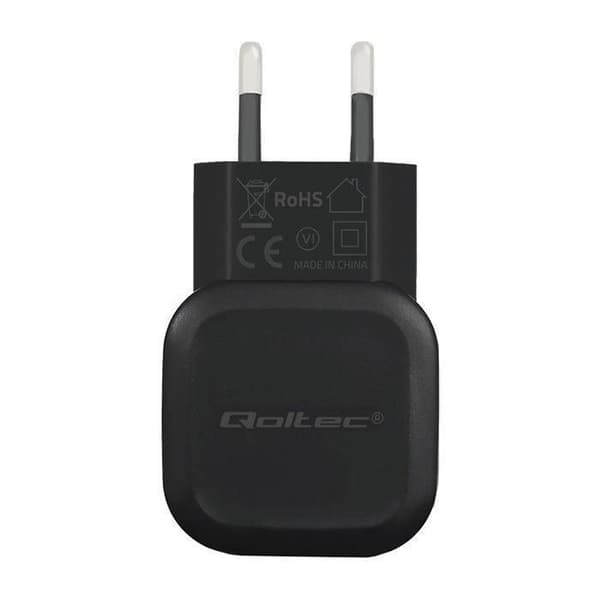 Qoltec AC-adapter 12W 5V 2,24A USB - 5901878501802