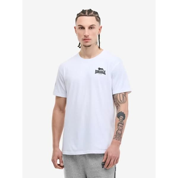 T-shirt i bomull Lonsdale Warlingham