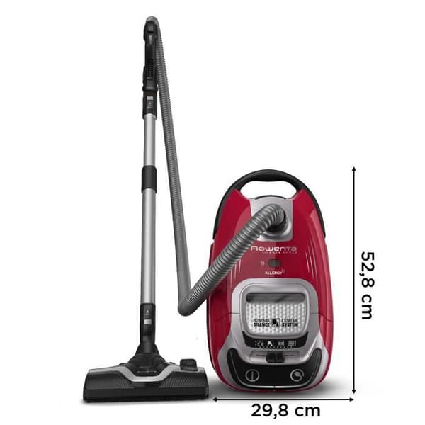 Rowenta Silence Force Effitech Dammsugare med påse, 57 dB(A), 4,5L RO7473EA
