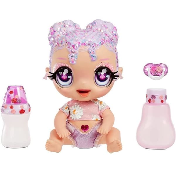 Glitter Babyz Docka Lavendelflowar