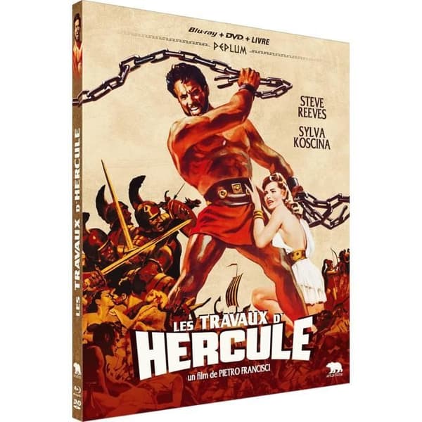 Les Travaux d'Hercule Combo Blu-Ray DVD - Fullständiga versionen