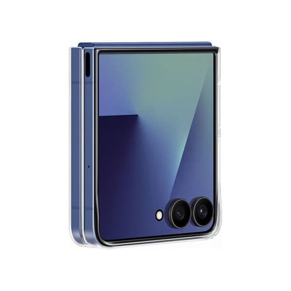 Skal - SAMSUNG - Galaxy Z Flip 7 - Transparent - Polykarbonat - Robust skydd