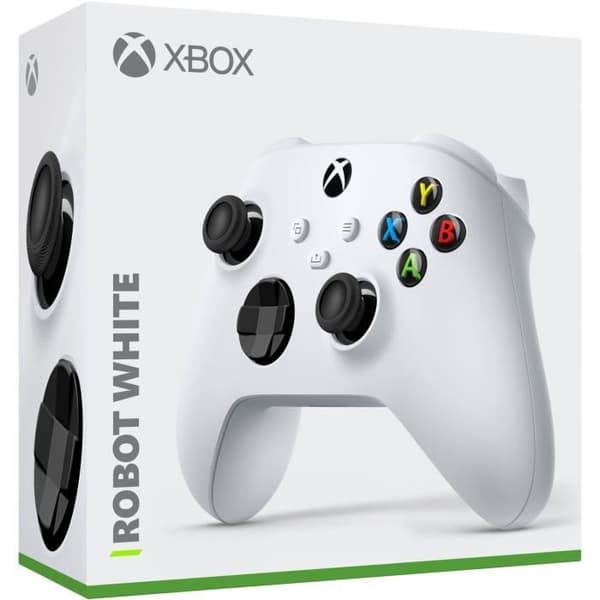 Robot vit Xbox trådlös handkontroll