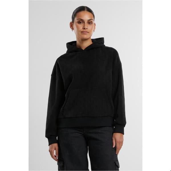 Oversized hoodie i sammet för kvinnor Urban Classics