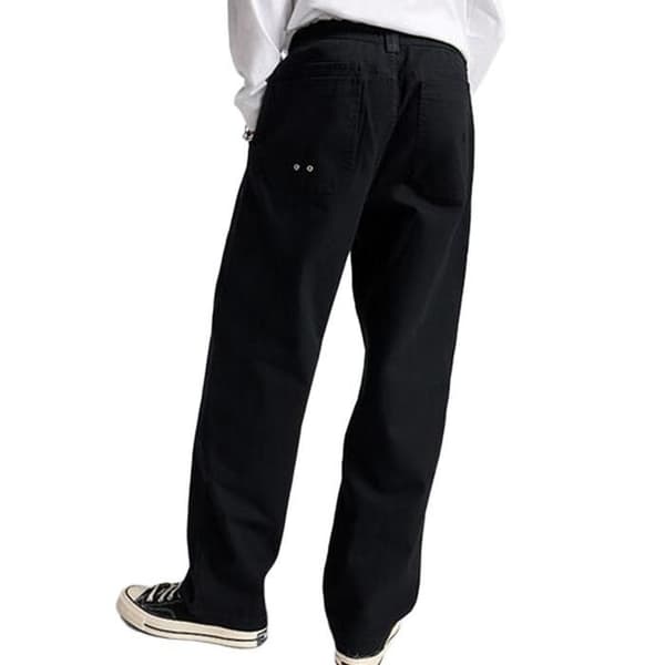 Svart Baggy Byxor Dam Converse Harbor