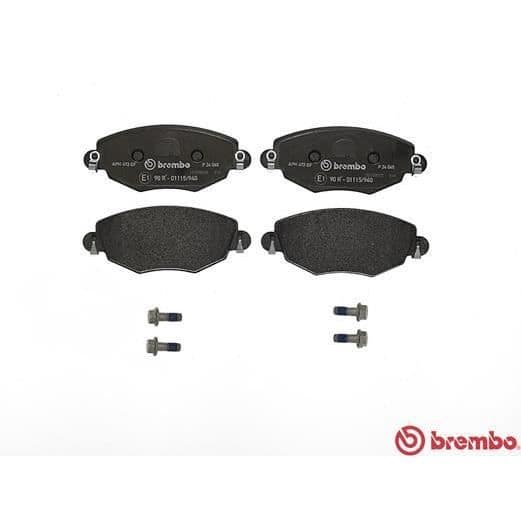 BREMBO Bromsbeläggssats P24060 - 4 st
