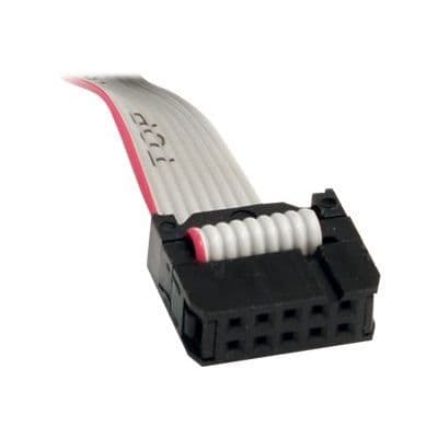 Serieks kabel hane 9-pinnar för panelmontering till moderns adapter 10-pinnar - 41 cm - STARTECH