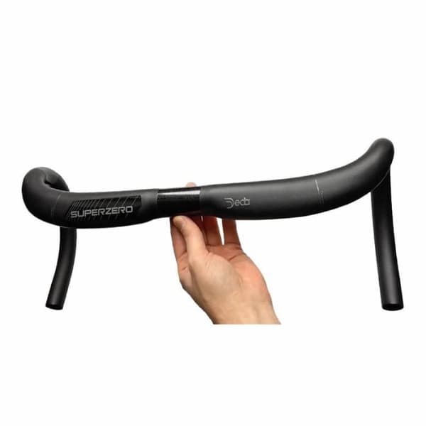 DEDA Superzero DCR landsvägscykelstyre - Intern kabeldragning - Svart