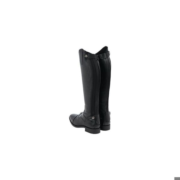 Ridskor korta/smala flicka Equipage Avery - svart