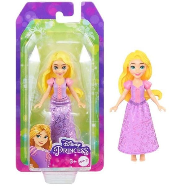 Mattel Docka - HLW70 - DISNEY PRINSESSOR - Mini Docka Rapunzel