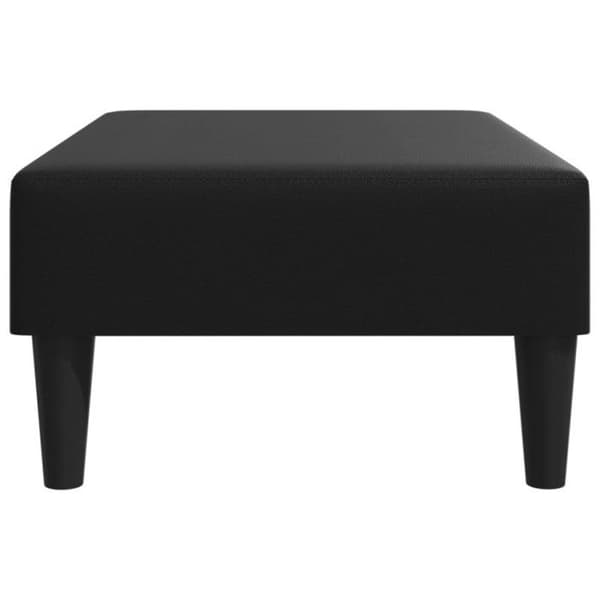 Fotpall pied noir 77x55x31 cm konstläder