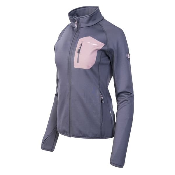 Sweatshirt dam Elbrus Nomi - gråsten/älderbär