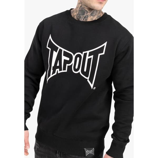 Huvtröja med rund hals, regular fit Tapout Marfa