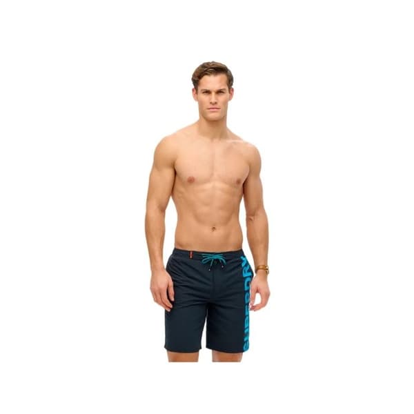 Superdry Herr Surf Badkläder Blå Syntetisk