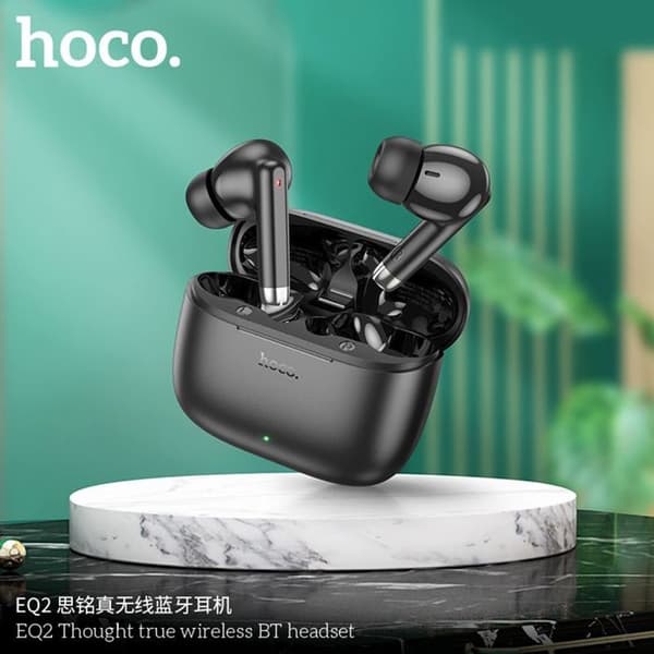 Trådlösa hörlurar - Hoco - EQ2 - Bluetooth 5.3 - Svettbeständiga - In-Ear