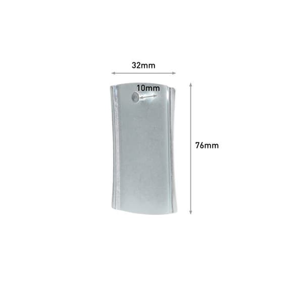 Fästkrokar - 3M - PH048-4 - Silver - 4 krokar - 3,6 kg max