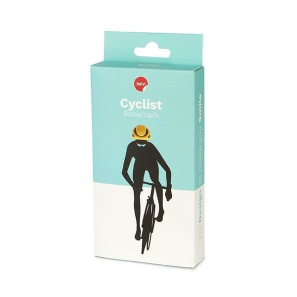 Bokmärke - BALVI - Cyklist - Plast - Lätt - Hållbar