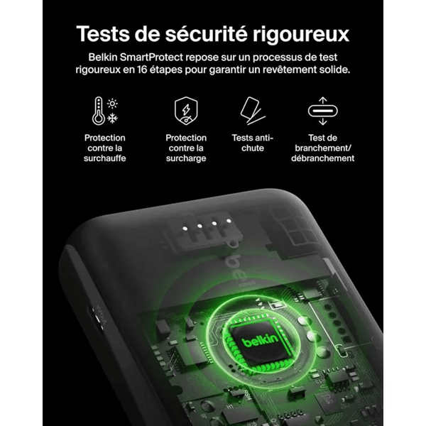 Externt batteri - BELKIN - 10 000 mAh - Rosa