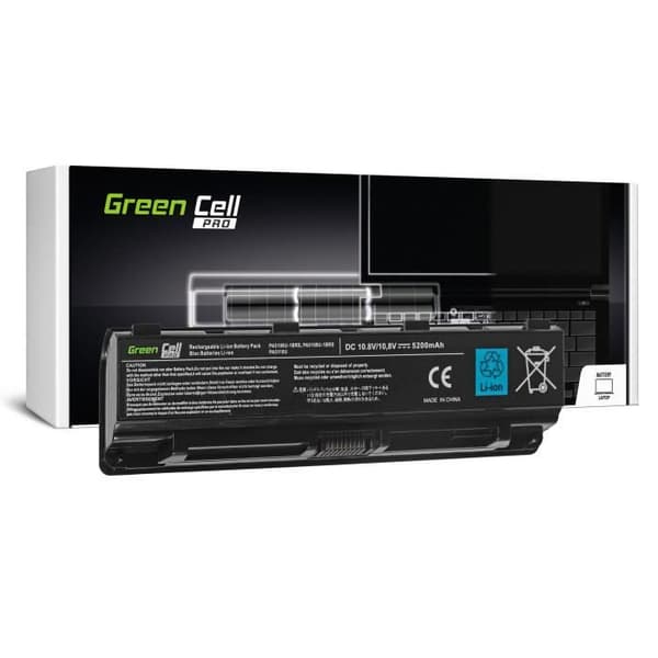 Batteri - GREENCELL - PA5108U-1BRS - 5200mAh - 10.8V - Svart