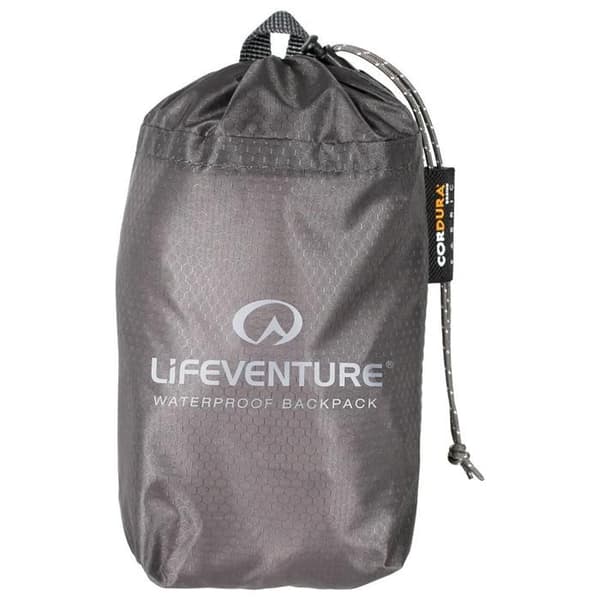 Ryggsäck - LIFEVENTURE - 22L - Vattentät - Fällbar - Grå