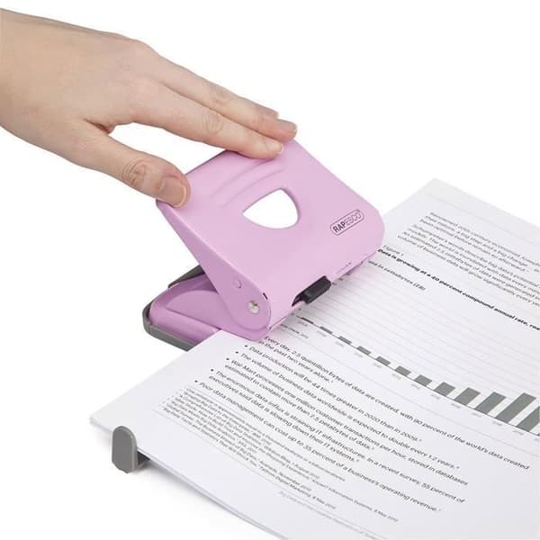 Perfo Metall 2 hål 825 Rose Candy 25 ark