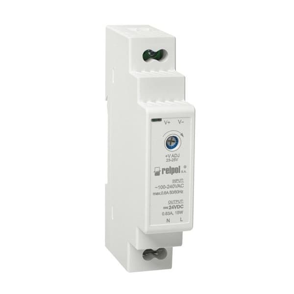 Switchad strömförsörjning 15 W, 24 V DC RZI15-24-MN