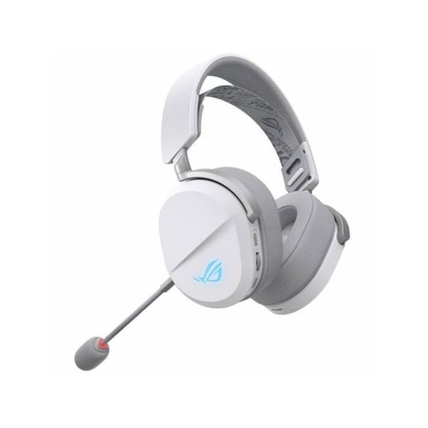 ASUS ROG Pelta White - Trådlös Gaming Headset - tri-mode-anslutning med Speednova