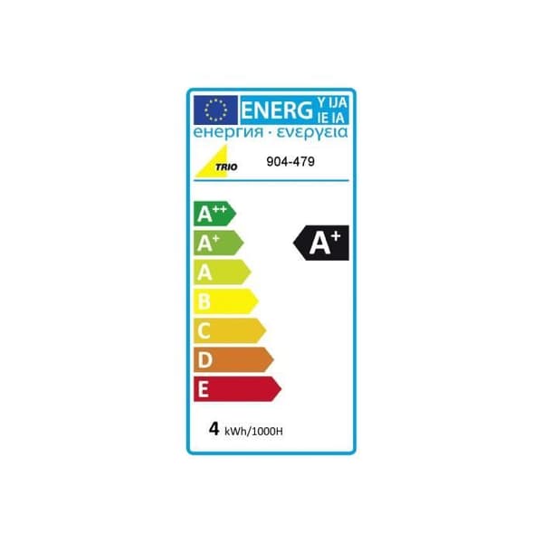 LED-lampa - Glob - E27 - 4W - Varm vit - 135mm x 95mm