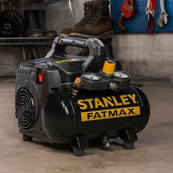 Tyst luftkompressor STABILT FATMAX 101-8-6SI DST 101-8-6