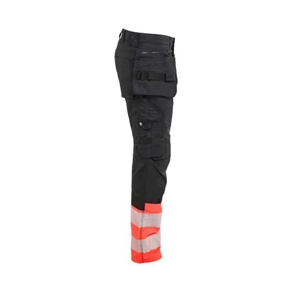 Blaklader stretch arbetsbyxor med hög synlighet