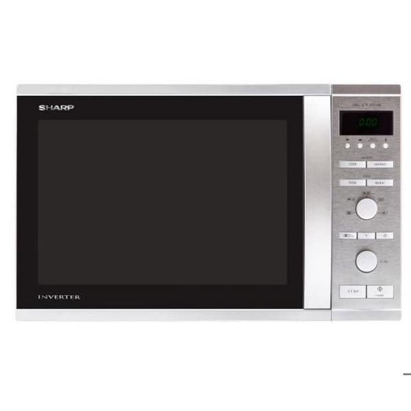 Sharp Mikrovågsugn + grill 40l 1050w rostfritt stål - R941STW