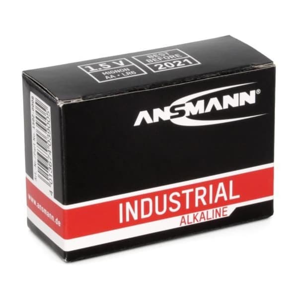 Industriellt alkaliskt batteri (AA) - 10 st
