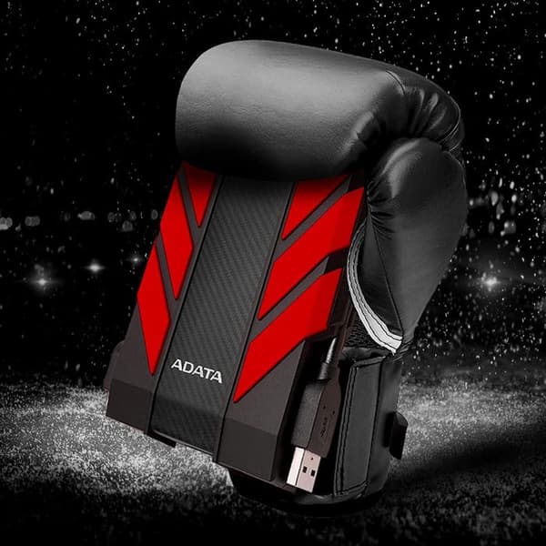 ADATA HD710 Pro bärbar extern hårddisk - 4 TB - USB 3.1 - svart