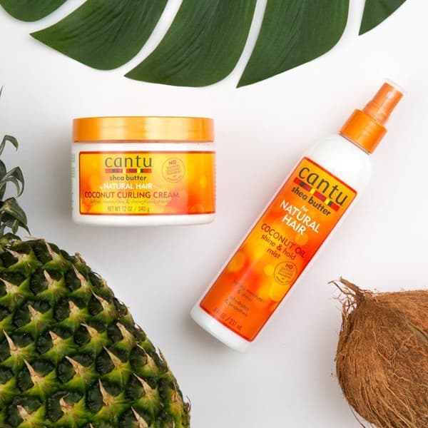 Laque fixatrice - Cantu - 0064 - Kokosolja - Glans - 237 ml