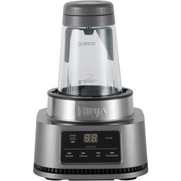 Blender 2-i-1 - NINJA - CB100EU - 1100 W - Mugg 700 ml - Skål 400 ml - Silver