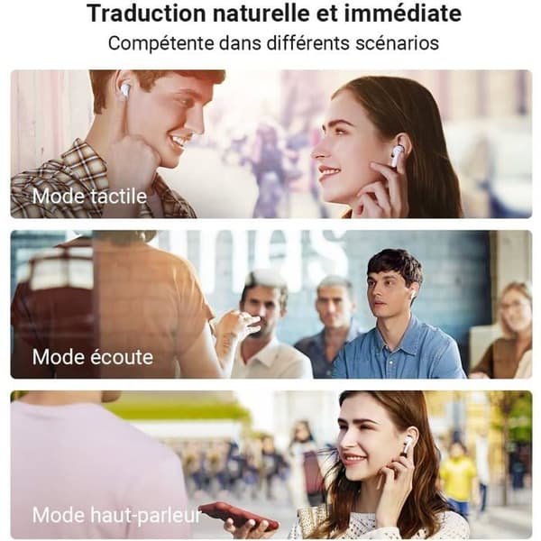 Timekettle M3 Tvåvägstranslator 40 Språk Instant