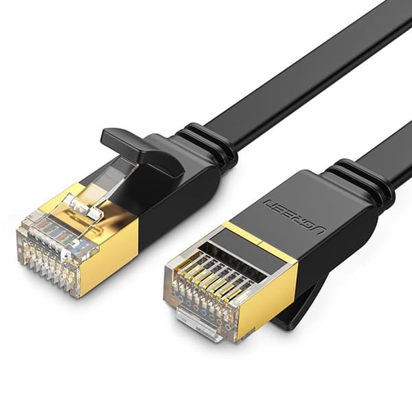 Hög hastighet U/FTP Cat 7 10 Gb/s 0,5 m svart