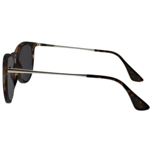 Sunglasses - Opulize - S96-2-000 - Oversized - UV400 - Silver brown rubber