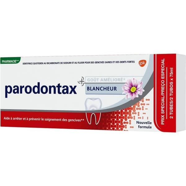 Parodontax Whitening Tandkräm 2 x 75ml