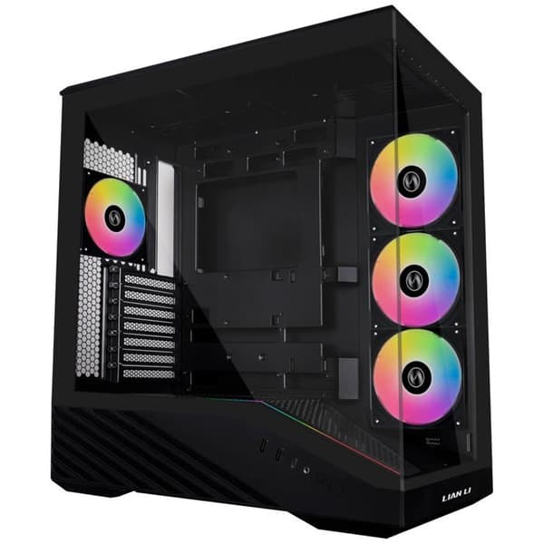 PC-chassi - Lian Li - Vector V100 - Härdat glas - RGB-belysning - 4 fläktar 120 mm